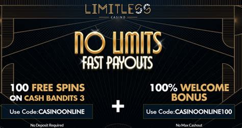 Limitless Casino Bonus Codes & Review .
